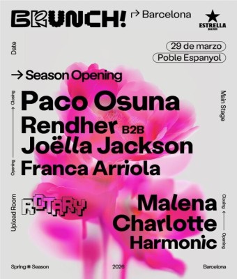 Brunch Electronik Barcelona 29.03 - Season Opening