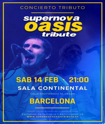Tributo a Oasis por Supernova en Barcelona