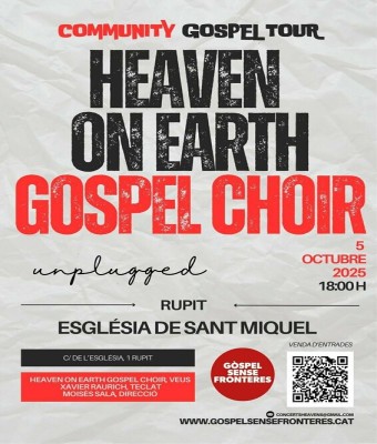 COMMUNITY GOSPEL TOUR SANTA EUGÈNIA DE BERGA en Barcelona