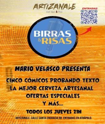 BIRRAS Y RISAS en Madrid