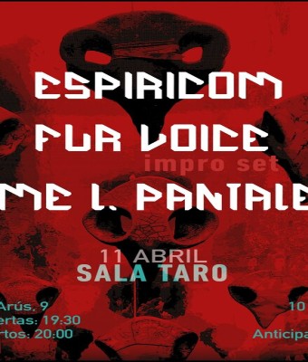 Espiricom + Fur Voice + Jaime L. Pantaleón en Barcelona