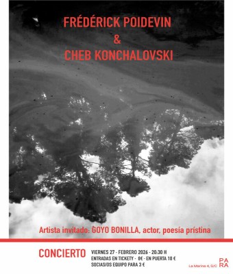 FRÉDÉRICK POIDEVIN & CHEB KONCHALOVSKI ·  en Santa Cruz de Tenerife