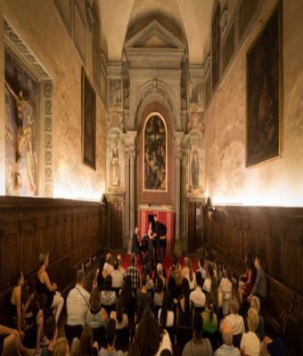 Ópera italiana clásica con cena en Florencia