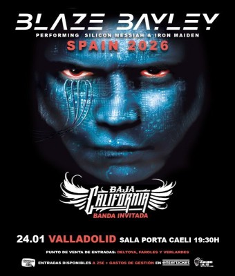 Blaze Bayley + Baja California en Valladolid