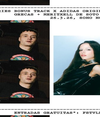 GRECAS + MERITXELL DE SOTO - B•SERIES BONUS TRACK X ADIDAS ORIGINALS en Barcelona