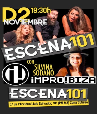 Impro Colectiva 101 + Silvina Sodano (Impro Ibiza) en Balears, Illes