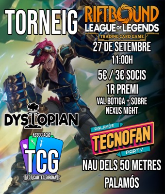 Torneig Riftbound -  Tecnofan 2026 en Girona