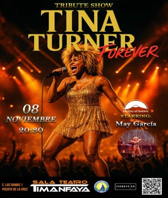 Tina Turner - Tribute Show, en la Sala Timanfaya en Santa Cruz de Tenerife