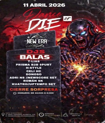 Dance Or Die  - INPU Discoteca en Zaragoza