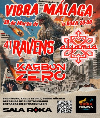 Vibra Málaga - 41 Ravens - Karbon Zero - Aljamia