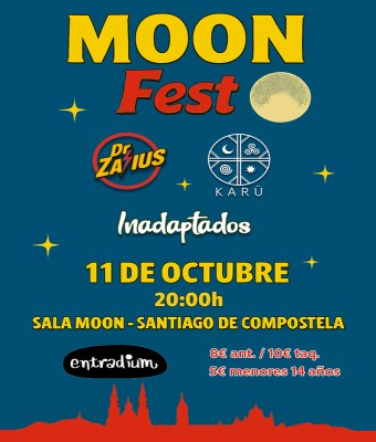 Moon Fest: Karü - Dr. Zaius - Inadaptados en Coruña, A