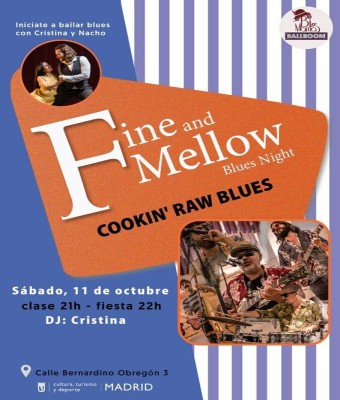 Fine and Mellow Blues Night (concierto y baile) en Madrid