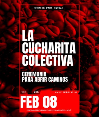 La cucharita colectiva (comida en comunidad 8 de febrero) en Madrid