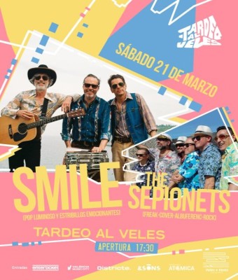 Tardeo al Veles: SMILE + THE SEPIONETS en Valencia