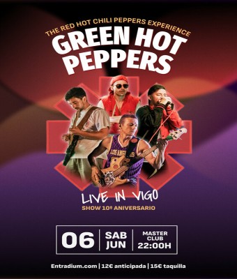 Tributo a RED HOT CHILI PEPPERS en Vigo - X Aniversario en Pontevedra