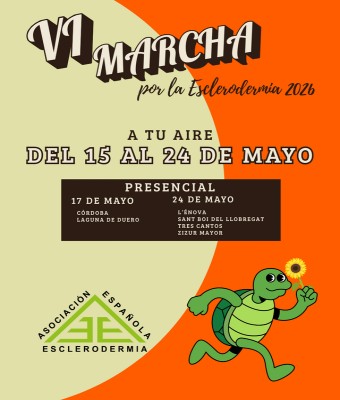 VI Marcha por la Esclerodermia (del 15 al 24 de Mayo 2026) en --