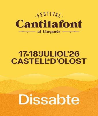 Entrada Dissabte 18 - Festival Cantilafont 26 en Barcelona