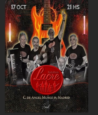 ROCK EN VIVO - LACRE en Madrid