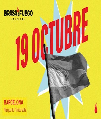 Brasa y Fuego Festival.  Barcelona  19 de Octubre en Metro L1 Trinitat Vella
