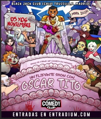 Un Show FLIPANTE con Oscar Tito - Madrid