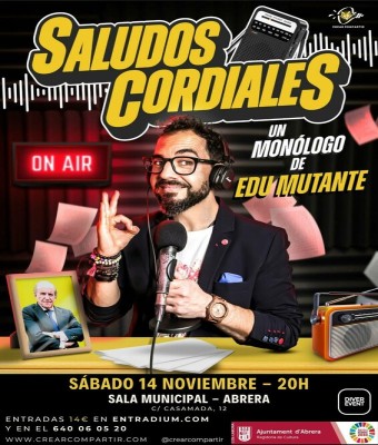 Saludos Cordiales de Edu Mutante en Barcelona