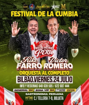 Kike Farro y Víctor Romero en Bilbao en Bizkaia