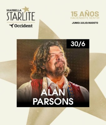 Alan Parsons - Starlite Occident 2026 en Málaga