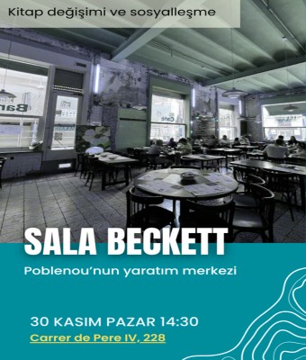 Kitap & Tiyatro: Sala Beckett en Barcelona
