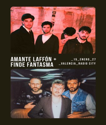 Amante Laffon + Finde Fantasma en Valencia/València