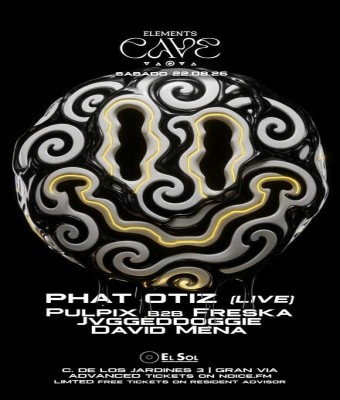 Elements Cave PHAT OTIZ live en Madrid
