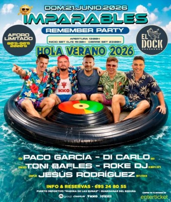 IMPARABLES REMEMBER PARTY / DOM21 JUNIO en Alicante