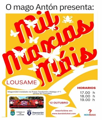MAGO ANTÓN-MIL MAXIAS MÁIS-19.00 H. en Coruña, A
