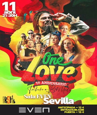 ONE LOVE - Tributo Bob Marley en Sevilla