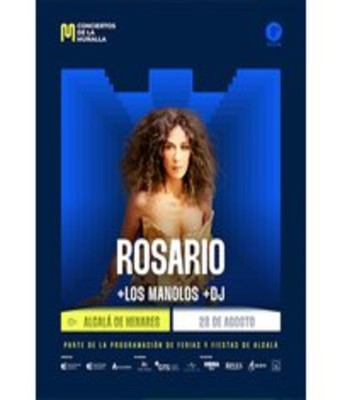Rosario + Los Manolos - Conciertos de la Muralla 2025 en Madrid