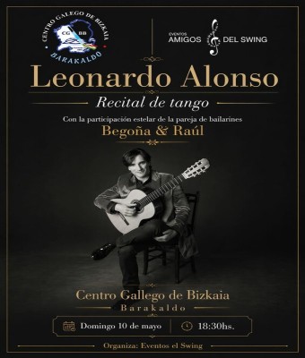 LEONARDO ALONSO...RECITAL DE TANGO  en Bizkaia
