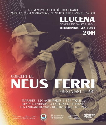NEUS FERRI - Presentant "Llar" en Castellón/Castelló