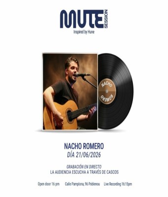 Mute Session- NACHO ROMERO en Barcelona