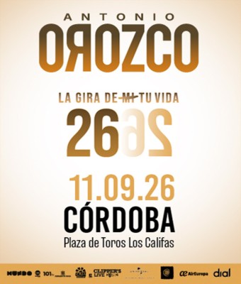 Antonio Orozco - La Gira de Tu Vida en Córdoba