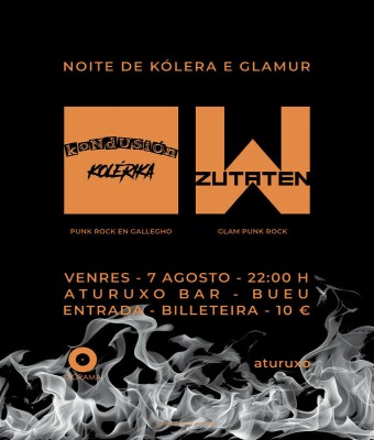 KONDUSIÓN KOLÉRIKA + ZUTATEN en Bueu en Pontevedra