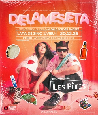 De La Meseta Presentación discu: "Al baile por ver amores" & Les Pites en Asturias