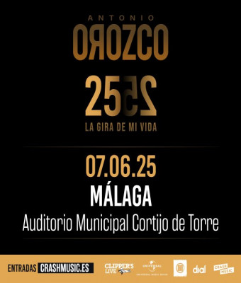 Antonio Orozco en Málaga