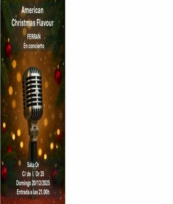 Concierto de Navidad (American Christmas Flavour) en Barcelona