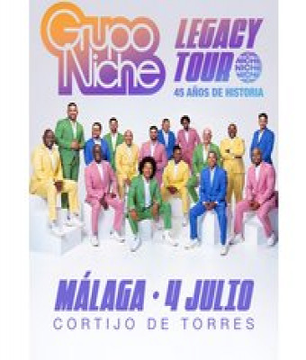 Grupo Niche - Legacy Tour en Málaga - Auditorio Municipal Cortijo de Torres