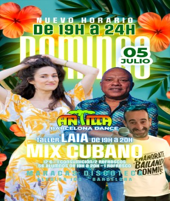 ANTILLA SALSA BARCELONA - DOMINGO 5JUL26