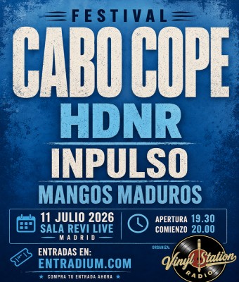 Festival Cabo Cope Vinyl Station Radio en Madrid