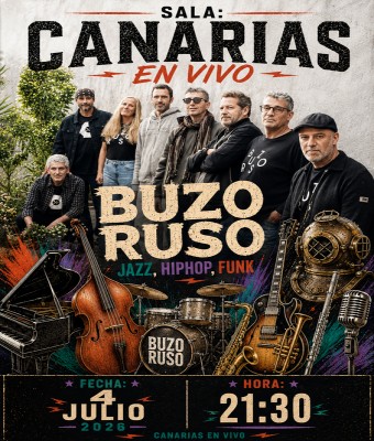 BUZO RUSO EN CANARIAS EN VIVO - CONCIERTO EN LAS PALMAS en Palmas, Las