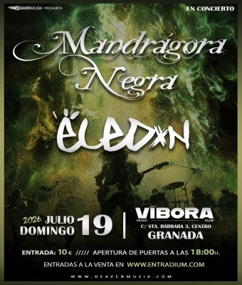 Concierto Mandragora negra + Eledon. Vibora Music club (Granada)
