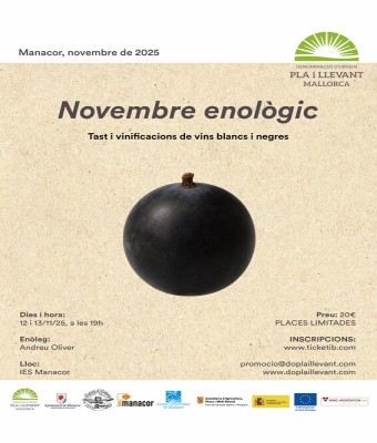 Tast i vinificacions de vins blancs i negres en Balears, Illes