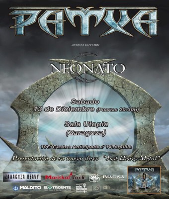 PATXA - Zaragoza (Presentación de "Just Heavy Metal")
