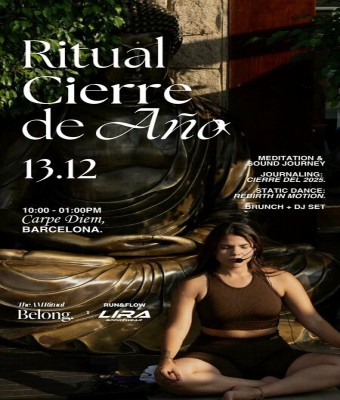 Ritual de cierre de año  en Barcelona
